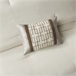 Madison Park Genevieve 7-Piece Polyester Solid Comforter Set in Beige