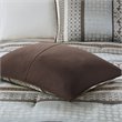 Madison Park Princeton 7-Piece Polyester Jacquard Comforter Set in Blue