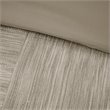 Madison Park Walter 7-Piece Polyester Printed Seersucker Comforter Set in Beige