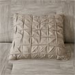 Madison Park Walter 7-Piece Polyester Printed Seersucker Comforter Set in Beige