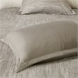 Madison Park Walter 7-Piece Polyester Printed Seersucker Comforter Set in Beige
