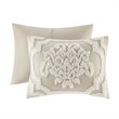 Madison Park Viola 100 Percent Cotton Tufted Comforter Set in Beige