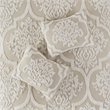 Madison Park Viola 100 Percent Cotton Tufted Comforter Set in Beige