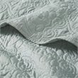 Madison Park 100 Percent Polyester Microfiber Oversized Quilted Throw in Green