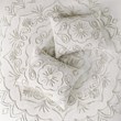 Madison Park Violette 100 Percent Cotton Tufted Comforter Set in Ivory
