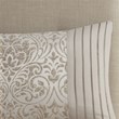 Madison Park Emilia 12-Piece 100 Percent Polyester Comforter Set in Brown