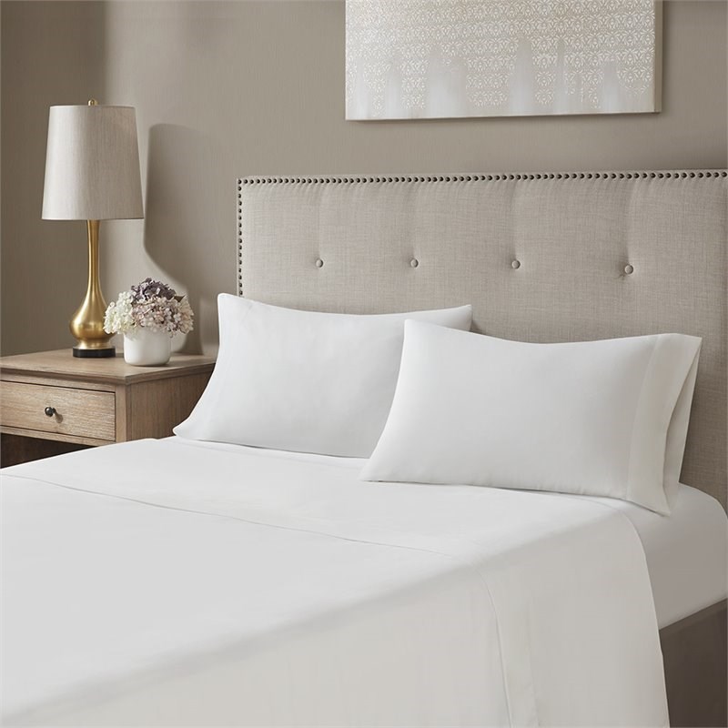 Madison Park Emilia 12-Piece 100 Percent Polyester Comforter Set in Brown