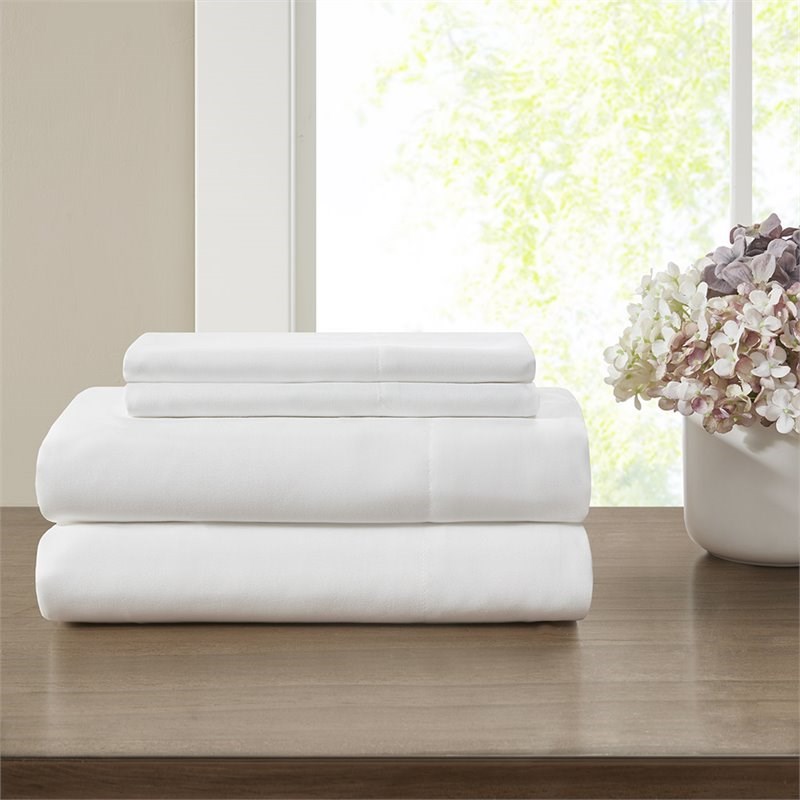 Madison Park Emilia 12-Piece 100 Percent Polyester Comforter Set in Brown