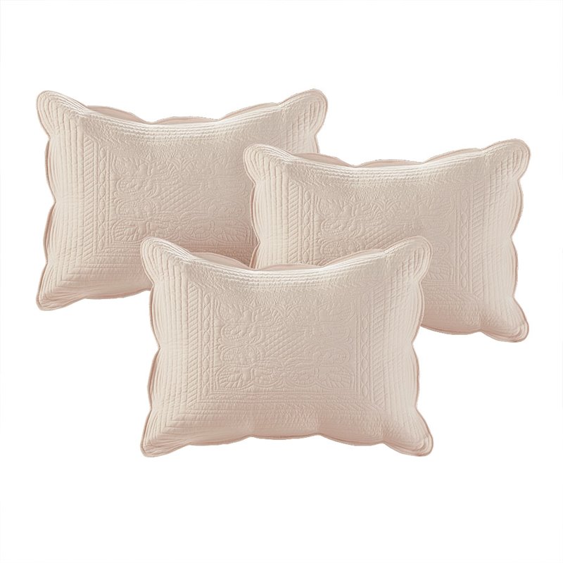 Madison Park Tuscany Polyester Microfiber Daybed Cover Set in Pink