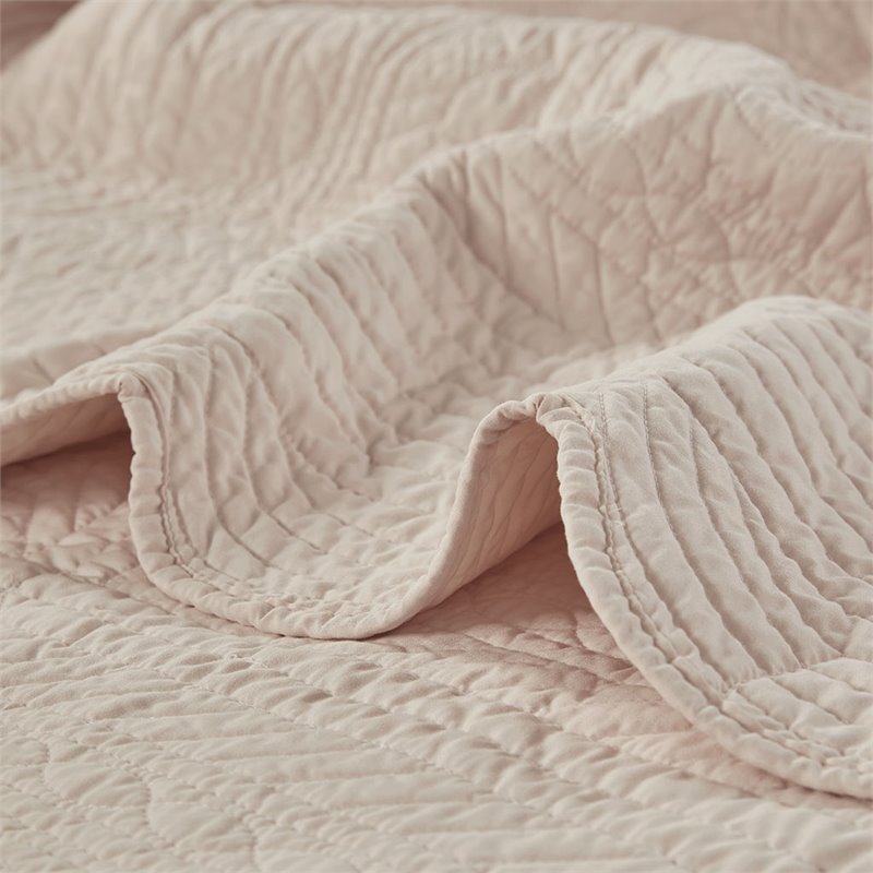 Madison Park Tuscany Polyester Microfiber Daybed Cover Set in Pink