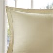 Madison Park Dawn 9-Piece Polyester Cotton Percale Comforter Set in Yellow