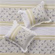 Madison Park Dawn 9-Piece Polyester Cotton Percale Comforter Set in Yellow