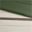 Madison Park Palmer 7-Piece 100 Percent Polyester Comforter Set in Green
