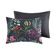 Madison Park Tasha 5-Piece 100 Percent Polyester Comforter Set in Black