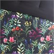 Madison Park Tasha 5-Piece 100 Percent Polyester Comforter Set in Black