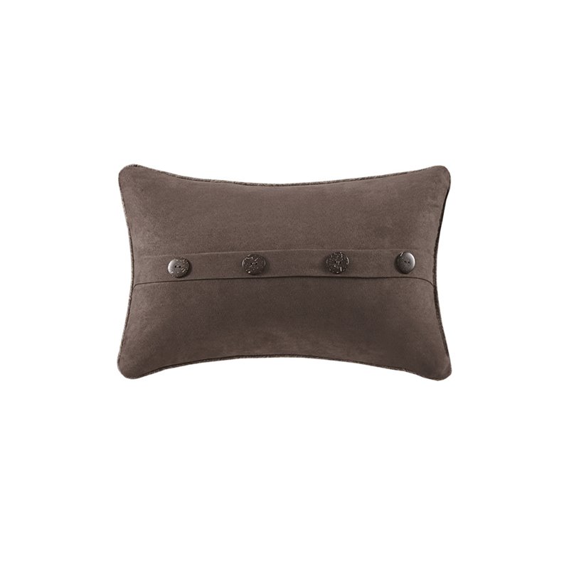 Madison Park Boone 6-Piece 100 Percent Polyester Day Bed Cover in Brown