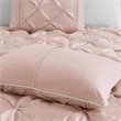 Madison Park Essentials Joella 24-Piece Polyester Tufted Comforter Set in Pink