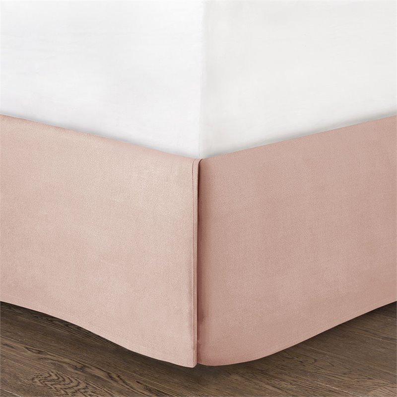 Madison Park Essentials Joella 24-Piece Polyester Tufted Comforter Set in Pink
