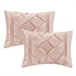 Madison Park Essentials Joella 24-Piece Polyester Tufted Comforter Set in Pink