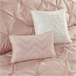 Madison Park Essentials Joella 24-Piece Polyester Tufted Comforter Set in Pink