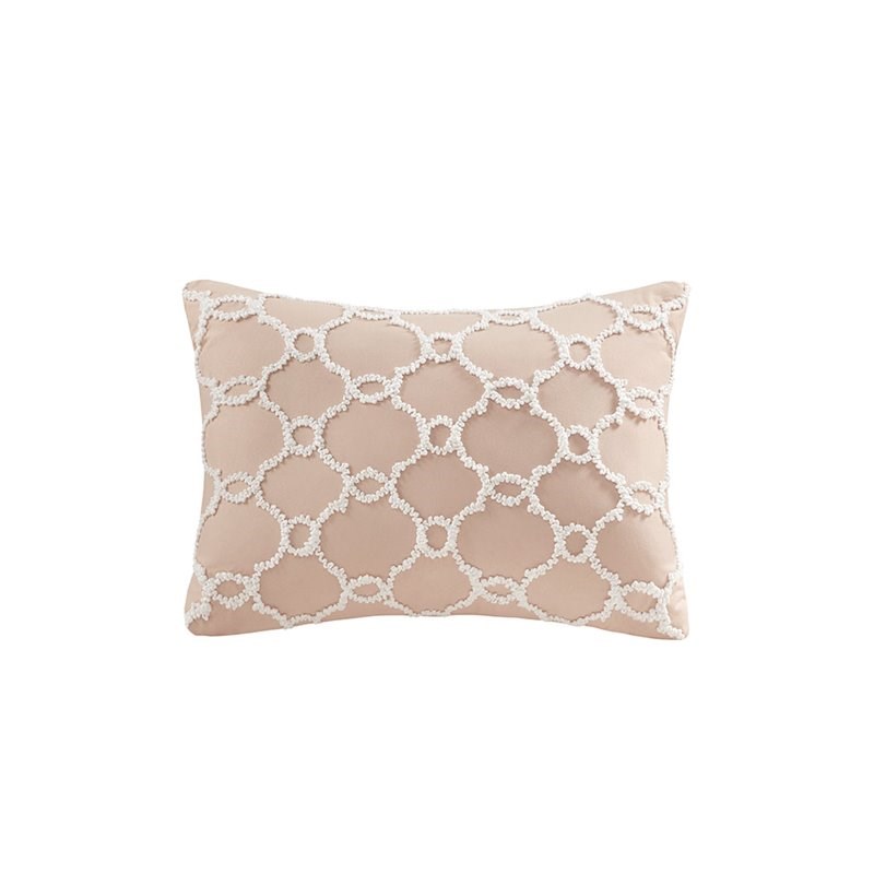 Madison Park Essentials Maible 7-Piece Polyester Comforter Set in Pink