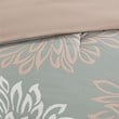 Madison Park Essentials Maible 7-Piece Polyester Comforter Set in Pink