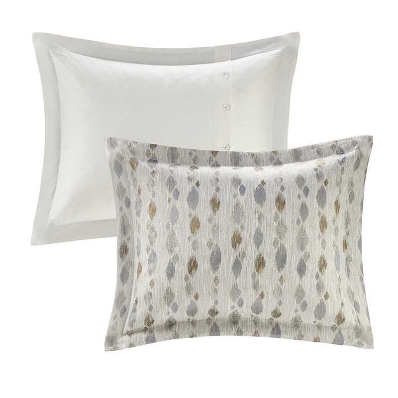 Madison Park Signature Sanctuary 8-Piece Polyester Queen Comforter Set in Beige