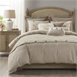 Madison Park Signature Grace 8-Piece Geometric Jacquard Comforter Set in Beige
