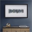 Martha Stewart Cerulean Stones Real Natural Agate Framed Shadowbox in Blue