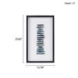 Martha Stewart Cerulean Stones Real Natural Agate Framed Shadowbox in Blue