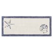 Madison Park Bayside 100 Percent Cotton Tufted Rug in Blue Finish