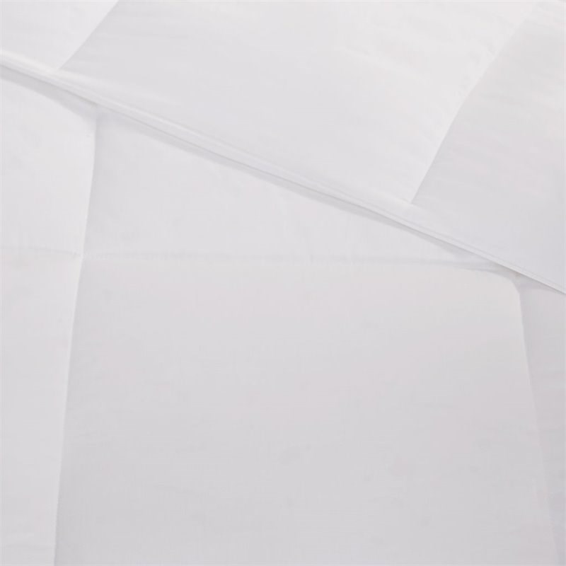 Sleep Philosophy 100 Percent Cotton Sateen Double Insertion Comforter - White