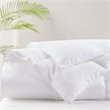 Sleep Philosophy 100 Percent Cotton Double Insertion Comforter in White