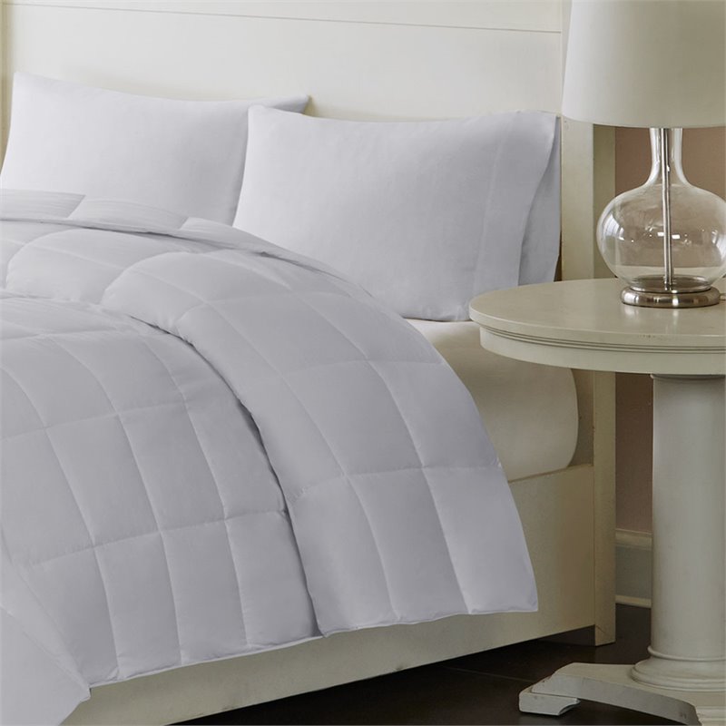 Sleep Philosophy 100 Percent Cotton Double Insertion Comforter in White
