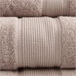 Madison Park Signature 8-Piece 100 Percent Cotton Bath Towel Set in Blush Pink