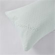 Sleep Philosophy Polyester Rayon Foam Pillow with Bamboo Cover - Ivory