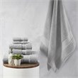 Madison Park Signature Splendor 6-Piece Cotton Towel Set in Gray