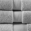 Madison Park Signature Splendor 6-Piece Cotton Towel Set in Gray