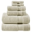 Madison Park Signature Splendor 6-Piece Cotton Towel Set in Taupe Brown