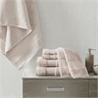Madison Park Signature 6-Piece Turkish Cotton Bath Towel Set in Blush Pink