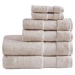 Madison Park Signature 6-Piece Turkish Cotton Bath Towel Set in Blush Pink