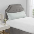 Sleep Philosophy Polyester Rayon Foam Pillow with Bamboo Cover in Ivory