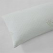 Sleep Philosophy Polyester Rayon Foam Pillow with Bamboo Cover in Ivory