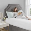 Sleep Philosophy Polyester Rayon Foam Pillow with Bamboo Cover in Ivory
