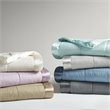 Madison Park Solid Embossed Microfiber Premium Oversized Blanket - Taupe Brown