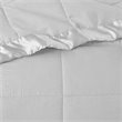 Madison Park Solid Embossed Microfiber Premium Oversized Blanket in Gray