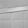 Madison Park Solid Embossed Microfiber Premium Oversized Blanket in Gray