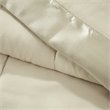 Madison Park Polyester Microfiber 3M Scotchgard Solid Blanket in Ivory