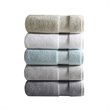 Madison Park Signature Splendor 6-Piece Cotton Towel Set in Charcoal