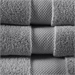 Madison Park Signature Splendor 6-Piece Cotton Towel Set in Charcoal